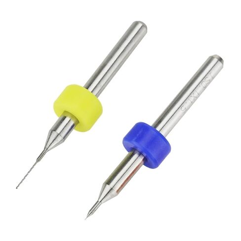 2.1-3mm Drill Bits Mini Bit Set Print Circuit Board Hard Alloy PCB Step 10Pcs(10pcs 2.7mm) in Saudi Arabia