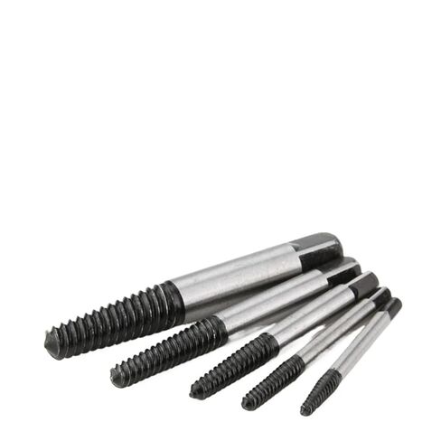 5Pcs Damaged Screws Extractor Speed Out Broken Bolt Carpentry Tools Drill Bits Set Bolts Remover(Extractor 5pcs Box) in Kuwait