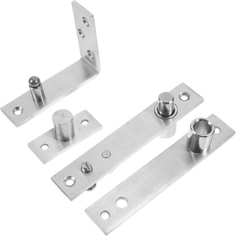 مفصلات محورية متأرجحة من الفولاذ المقاوم للصدأ شديدة التحمل للأبواب والخزائن، مفصلات عزم دوران عمود دوار مخفي بتصميم مخفي، مناسبة لأجهزة الأبواب الداخلية in Kuwait