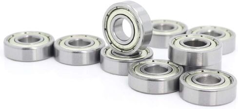 697ZZ 697Z كرة أخدود عميقة تحمل ABEC-1 10 قطعة 7x17x5 مللي متر محامل مصغرة 619/7 ZZ Z2V1 in Saudi Arabia