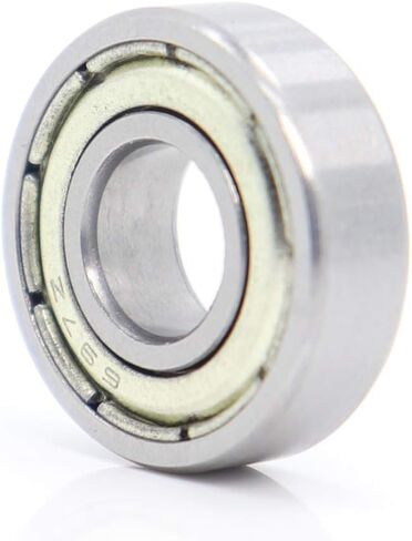 697ZZ 697Z كرة أخدود عميقة تحمل ABEC-1 10 قطعة 7x17x5 مللي متر محامل مصغرة 619/7 ZZ Z2V1 in Saudi Arabia