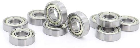 697ZZ 697Z كرة أخدود عميقة تحمل ABEC-1 10 قطعة 7x17x5 مللي متر محامل مصغرة 619/7 ZZ Z2V1 in Saudi Arabia