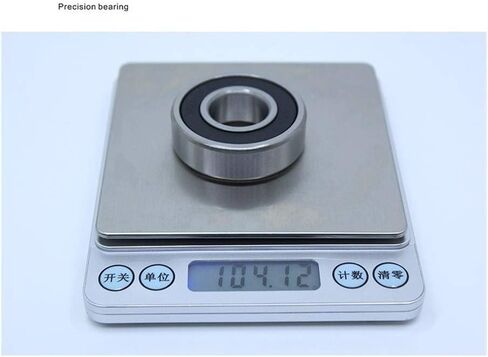 6204RS Bearing ABEC-3 Deep Groove Ball 20x47x14mm 6204-2RS Bearings 6204RZ 180204 RZ RS in Saudi Arabia