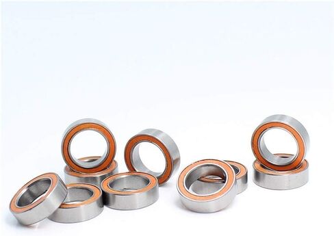 MR128RS Bearing Compatible with Hobby Electric RC Car Truck 10PCS 8x12x3.5 mm ABEC-3 MR128 RS 2RS Ball Bearings MR128-2RS Orange Sealed in Saudi Arabia