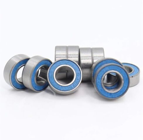 10PCS 687RS 687 RS 2RS Color Bearing 7x14x5 mm ABEC-3 for Hobby Electric RC Car Truck Ball Bearings 687-2RS Blue Sealed in Saudi Arabia