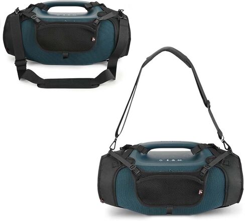 حافظة واقية محمولة متوافقة مع JBL Boombox 4، حزام كتف بغطاء شبكي من النايلون مع ملحقات مكبر صوت خارجي in Kuwait