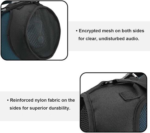 حافظة واقية محمولة متوافقة مع JBL Boombox 4، حزام كتف بغطاء شبكي من النايلون مع ملحقات مكبر صوت خارجي in Kuwait