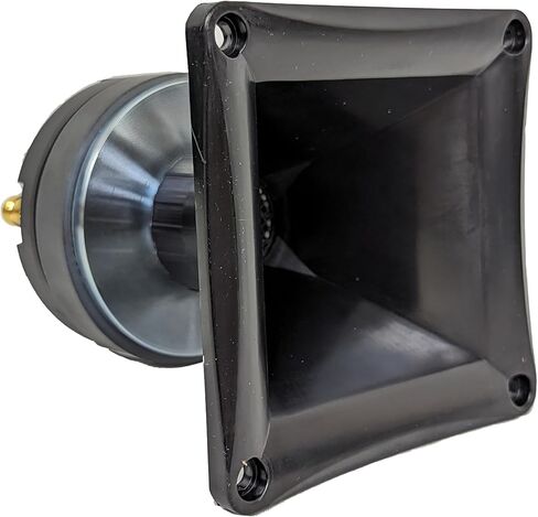 محرك بوق Sundown Audio SDEH-04 مقاس 4 بوصات - 100 وات RMS، 4 أوم - محرك ضغط غشاء تيتانيوم عالي الكفاءة لأنظمة PA/المسرح - صوت عالٍ 105 ديسيبل، وحدة واحدة، تشويه منخفض in Saudi Arabia