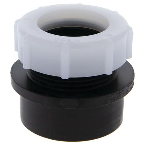 NIBCO - I01455H U580127 11/2 SPGXSJ TRAP ADAPTER ABS، أسود، 1-1/2 بوصة (U580127112) in Saudi Arabia