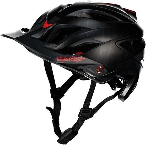 Troy Lee Designs A3 Adult Half Shell Mountain Bike Trail All Mountain Helmet W/MIPS Pin White/Red, X-Large/XX-Large in Saudi Arabia