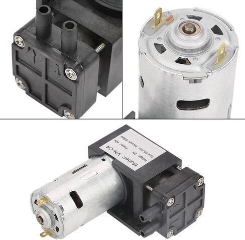 Zerodis مضخة فراغ بدون زيت، مضخات مياه، مضخة مكبس بفرشاة صغيرة للضوضاء للاستخدام المنزلي، فراغ بدون زيت، كفاءة عالية، نقل طاقة ميكانيكي منخفض in Kuwait