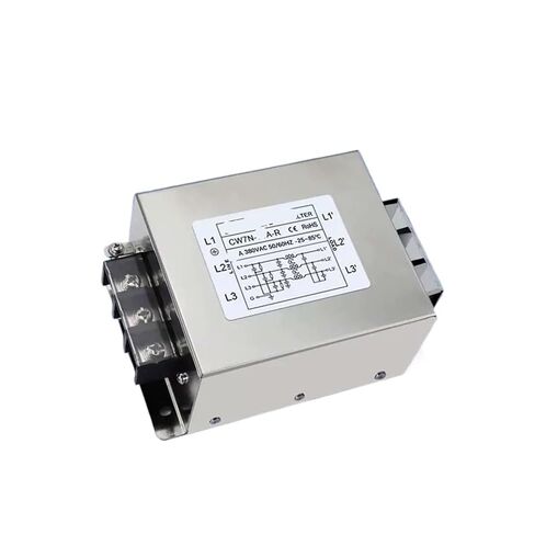 CW7N Three-Phase Three-Wire AC Terminal Block Power Filter servo Inverter Input and Output Type 380V Anti-Interference(CW7N-20A-R) in Saudi Arabia