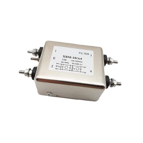 XBM-10/20-A4 فلتر طاقة بولت مضاد للتدخل على مرحلتين 220 فولت 20 أمبير 10 أمبير مرشح بالموجات فوق الصوتية (XBM-10-A4) in Kuwait