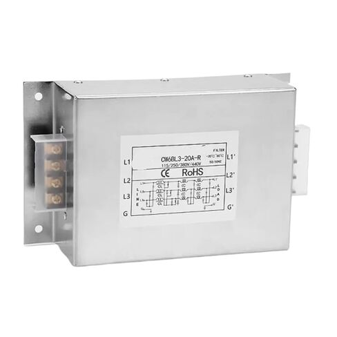 CW6BL3-3A/6A/10A/20A/30A-R Frequency Conversion servo Terminal Block Three-Phase Power Filter 380V(CW6BL3-3A-R) in Saudi Arabia