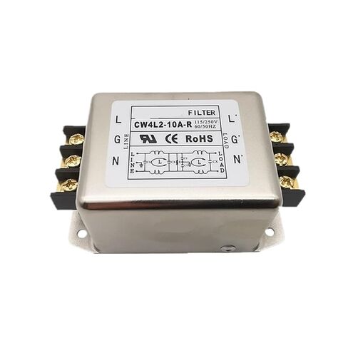 CW4L2-10A/20A/30A-R Terminal Block Power Filter 220V Double Stage(CW4L2-30A-R 30A) in Saudi Arabia