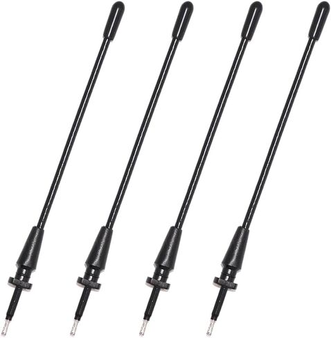 4 قطع هوائي بديل لجهاز Shure P4R P2R UC1 ULX ULX1 SC1 LX1 T1 UT1 PGX1 SLX1 PGXD1 FP1 FP5 نظام Bodypack اللاسلكي، مستقبل الإرسال، مغطى 500-900 ميجاهرتز in Saudi Arabia