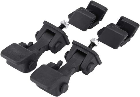 CHICIRIS غطاء محرك السيارة ABS الصلب مزلاج السلامة والأقواس يصلح لمجموعة تأثير TJ 97-06 من 2 للإصلاح السريع in Kuwait