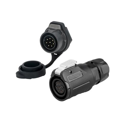 LP16 الطيران 8 دبوس موصل الأسلاك إشارة الطاقة الصناعية (مقعد ذكر ثقب واحد) in Kuwait