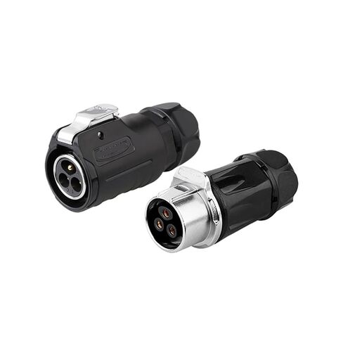 LP-20 موصل الطيران والمقبس ثلاثي النواة مع حاجز ذكر وأنثى (قابس ذكر) in Kuwait