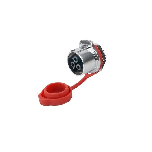 LP-24 Aviation and Socket Threaded Tightening 3-core 25A Gold-Plated Male and Female pin Industrial Connector(Male Plug) in Saudi Arabia