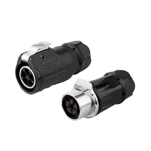 LP-20 موصل الطيران والمقبس 5 النواة مع حاجز مؤخرة الذكور والإناث (ملابس رسمية للمؤخرة) in Kuwait