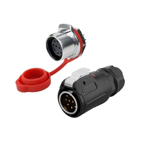 LP-24 الطيران والمقبس الخيوط تشديد 10 دبوس مطلية بالذهب الذكور والإناث دبوس موصل الصناعية (المكونات الذكور) in Kuwait