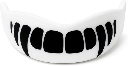 Sports Mouth Guard - Mexican/American Flag Youth White Mouth Guard with Boil & Bite Custom Fit- Premium Impact Mouthguards for All Sports- Trusted by Athletes Nationwide for Superior Protection & Fit in Saudi Arabia