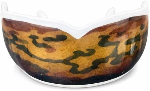 Sports Mouth Guard - Mexican/American Flag Youth White Mouth Guard with Boil & Bite Custom Fit- Premium Impact Mouthguards for All Sports- Trusted by Athletes Nationwide for Superior Protection & Fit in Saudi Arabia