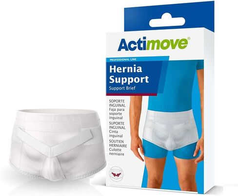 Actimove Professional Athletic Supporter | Jockstrap Athletic Supporters for Men | Athletic Core Supporter and Protection with Jock Strap for Sports & Strenuous Activities | White - Choose Your Size in Saudi Arabia