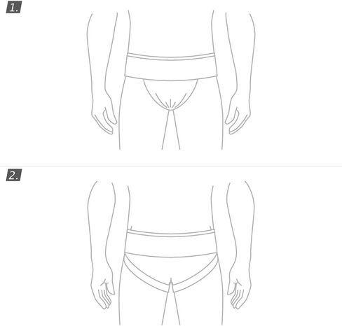 Actimove Professional Athletic Supporter | Jockstrap Athletic Supporters for Men | Athletic Core Supporter and Protection with Jock Strap for Sports & Strenuous Activities | White - Choose Your Size in Saudi Arabia