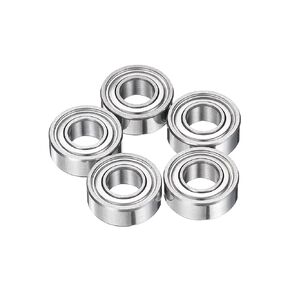 uxcell 5pcs MR117ZZ Deep Groove Ball Bearings 7x11x3mm Chrome Steel Miniature Bearing Double Shielded Precision Bearings, P5 (ABEC 5) in Kuwait