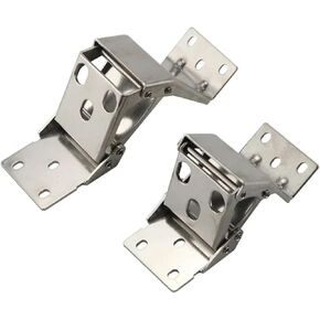 304 Stainless Steel Inner Door Type Four Axis Folding Thickened Concealed Hinge 1Pcs(B-1404-B-3) in Kuwait