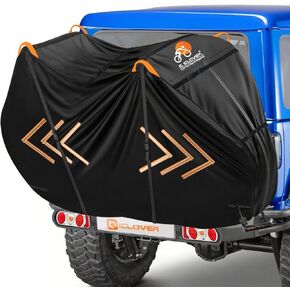 غطاء دراجة IC ICLOVER مقاوم للماء في الهواء الطلق، أغطية دراجة واحدة لتخزين الدراجات في الخارج، قماش القنب للدراجة مع فتحات قفل ضد المطر والشمس فوق البنفسجية والغبار والرياح للطرق الجبلية والمدينة والدراجات الكهربائية الهجينة in Kuwait