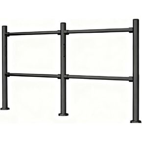 باب معدني متحرك يدوي مناسب لمداخل السوبر ماركت 2 م in Kuwait