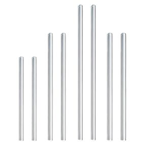 TISMART Glass Stirring Rod Sets 8pcs 4Sizes (5.91" Length 6mm Dia)*2 / (7.87" Length 6mm) *2 / (5.91" Length 6mm Dia)*2 / (5.91" Length 8mm Dia)*2 Borosilicate 3.3 in Saudi Arabia