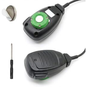 CB Mic Holder | Magnetic Mobile Radio Mic Car Mount Holder | CB Mic Hanger | for Kenwood KMC-30 KMC-32 KMC-35 KMC-36 for Motorola PMMN4090 HMN3596A HLN9073 RMN5052A | with Adhesive Back (Black) in Saudi Arabia