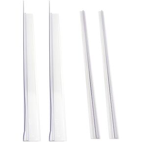 Pack of 3 T-Rails for Shelf Pushers Kit – Replacement & Add-On Set | Front & Back T-Rail System for Seamless Product Flow | Ideal for Smoke Shops, Convenience Stores, and Retail Displays in Saudi Arabia