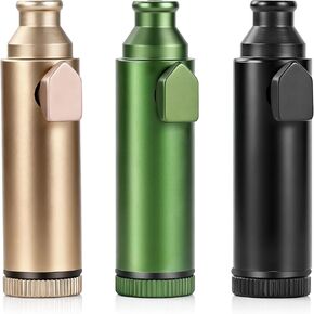 شاكر الفلفل المحمول (3 عبوات) - SnuffBulletSniffer Professional، موزع مسحوق SnortingKit متعدد الوظائف لسهولة الاستخدام، حاويات توابل مريحة للسفر (3) in Kuwait