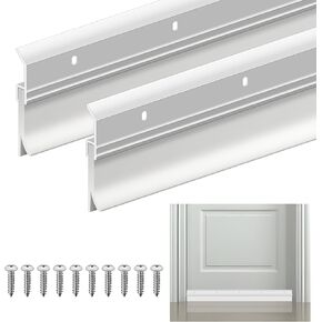 Aluminum Door Rubber Sweep 36 Inch – Heavy Duty Door Draft Stopper, Weather Stripping Seal Strip for Exterior & Interior Doors, Energy Saving, Noise Reduction, Easy Installation in Kuwait