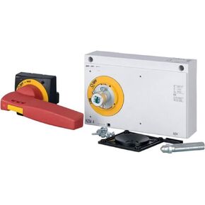 NZM4-XTVDVR-NA مقبض دوار لوصلة الباب أحمر أصفر in Kuwait