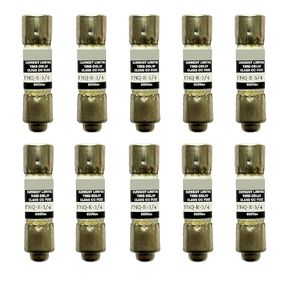 10 عبوات جديدة FNQ-R-3/4 FNQ-R-3/4A FNQ-R 3/4A 0.75A 600Vac صمام تأخير الوقت، FNQ-R-3/4A فئة CC صمام تحديد التيار in Kuwait