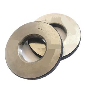 مجموعة مكونة من قطعتين من المقاييس الحلقية المترية، المواصفات 6 جرام M30X3.5(M30X3 6 جرام) in Kuwait