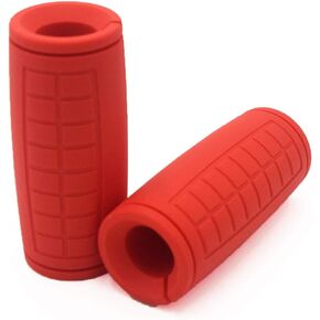 Thick Bar Adapter, Silicone Rubber Handle Grips for Dumbbells, Barbells, Cable Machine and Pull Up Bar, Forearm Grip Strength Trainer for Weight Lifting and Fitness Training in Saudi Arabia