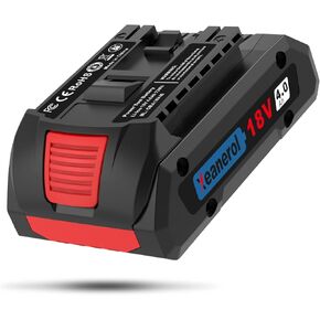 18V 8.0Ah Replacement for Bosch 18V Battery, Lithium Ion Battery Compatible with Bosch Core 18 Volt GBA18V80 GBA18V40 GBA18V60 GBA18V120 BAT609 BAT612 Cordless Power Tools in Kuwait