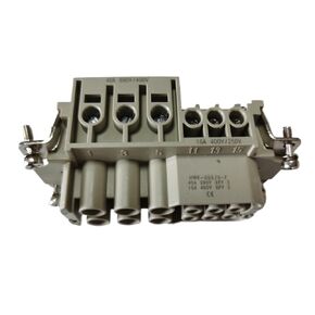 Rectangular Heavy Duty Connector HDC HWK-006-Pin 40/16A 690V/400V Plug in Saudi Arabia