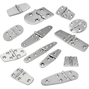 316 الفولاذ المقاوم للصدأ صب المفصلي المفصلي المسطح 1 قطعة (76 مم × 38 مم) in Kuwait