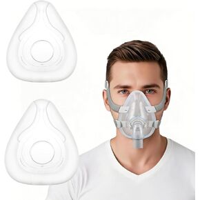 Replacement Cushion for AirFit F20 (2 Pack) -Full Face CPAP Mask Cushion-Compatible with Original F20 Frame, Nose and Mouth Coverage, Reliable Seal & Snug Fit (L) in Saudi Arabia