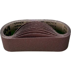 PFERD 49252 Portable Abrasive Belt, Aluminum Oxide A, 24" Length x 3" Width, 60 Grit (Pack of 10) in Saudi Arabia