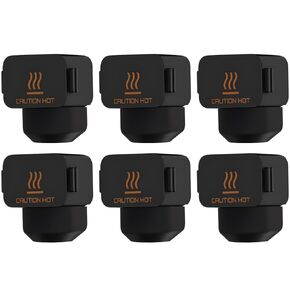 جورب سيليكون Hotend لـ Bambu Lab X1 / X1C / P1P / P1S - 6 عبوات، ملحقات استبدال Hotend للطابعة ثلاثية الأبعاد in Kuwait