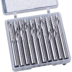 10 قطعة كربيد الصلبة واحدة الناي نهاية مطحنة بت التوجيه 4 مللي متر عرقوب O الناي كربيد دوامة نهاية قاطعة الطاحونة 22 مللي متر CEL أدوات الحفر باستخدام الحاسب الآلي in Kuwait